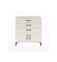 Arges Şifonyer Tek Raflı 3 Çekmeceli 2 Kapaklı 88x30x96 Aytaşı-Aytaşı