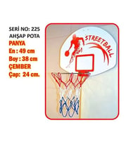 Ahşap Basket Potası (Karışık)