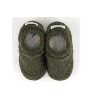 Hopfrög Recycled Woo Wooly Yünlü Haki Barefoot Patik (Hediye Seti)
