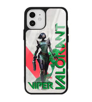 iPhone 12 Pro Valorant Viper Tasarımlı Glossy Telefon Kılıfı