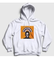 Presmono Unisex Beyaz Heligoland Massive Attack Kapüşonlu Sweatshirt 380403tt