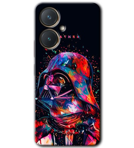 Vivo Y27 Kılıf HD Desen Baskılı Kılıf - Father Vader