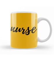 Nurse Gift İdea Funny Saying Quote Nursing Medical Kupa Bardak Porselen