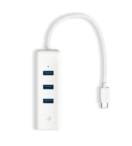 TP-LINK UE330C USB Type-C 3-Port Hub ve Gigabit Ethernet Adaptörü