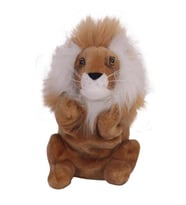 Kukla Aslan Peluş 30 cm (Koyu Sarı)