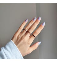 Çelik Alyans Yüzük Rose 2 mm YZK-219