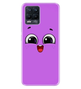 8 8 Pro Kılıf Silikon Desen Özel Seri Purple Sweety 1717