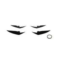 BMW G 20-LCI 2022- Tampon Bıçağı G20 LCI Ön Set Alt Piano Siyah OEM Plastik M Sport A51195A4B371 Wen