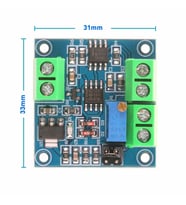 Voltaj to Pwm Çevirici Modül 0-5V/0-10V to 0-%100 Gerilim Analog Dijital Sinyal Dönüştürücü