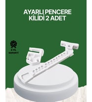 Çocuk Ve Evcil Hayvanlar İçin Pencere Emniyet Kilidi 2 Adet
