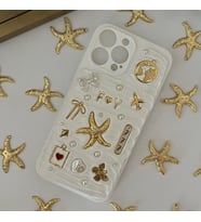 Kişiye Özel Harfli El Yapımı Charm Telefon Kılıfı - iPhone modelleri için uyumlu