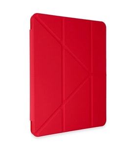 Pad 6 Kılıf Kalemlikli Mars Tablet Kılıfı - Kırmızı