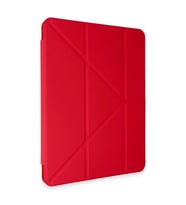 Pad 6 Kılıf Kalemlikli Mars Tablet Kılıfı - Kırmızı