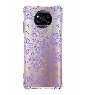 Xiaomi Poco X3 Pro Köşe Korumalı Antişok Kapak Nostalji Desen Tasarımlı Şeffaf  Kılıf