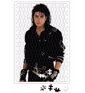Michael Jackson Bad Puzzle 240 Parça Yapboz