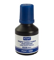 KRAF 445G BEYAZ TAHTA KALEM MÜREKKEBİ MAVİ 30ML.