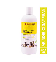 Cuppypet Evcil Hayvanlar İçin Arındırıcı Şampuan 400 ml (Sarı)