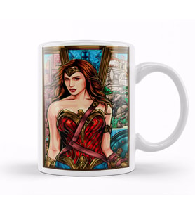 Wonder  Woman Kupa Bardak Porselen