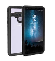 Samsung Galaxy Note 9 Kılıf Toz Kir Su Geçirmez Kapak (Siyah)