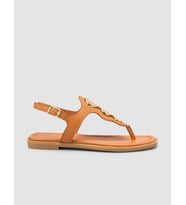 %100 Hakiki Deri Taba Kadın Sandalet