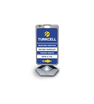 Turkcell   Reklam ve Yönlendirme Uyari Dubasi A Tabela Gri
