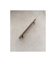 Dal Mat Antik Sarı Tv Ünitesi Vestiyer Yatak Odası Mutfak Dolap Çekmece Kulpu 128 Mm 2 Adet (STD)