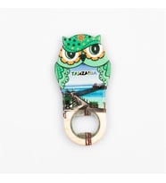 Tanzanya Temalı Baykuş Magnet Kapak Açacak (Karışık)