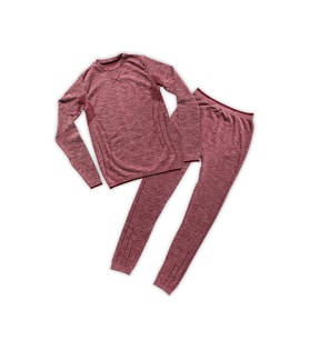 DoReMi Seamless Çocuk Pijama Takımı (Bordo)