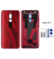 Xiaomi Redmi 8 FULL Kasa Arka Kapak Yan Tuş Takımı KIRMIZI - TAMİR SETİ