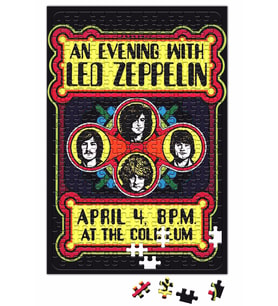 Led Zeppelin Banda Puzzle 240 Parça Yapboz