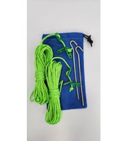 Polyester 20 M İp + 2 Kazık + Gergi Aparatı