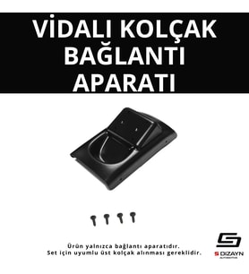 Citroen C3 ABS Vidalı Kol Dayama Kolçak Alt Adaptör 2009-2016 A+Kalite