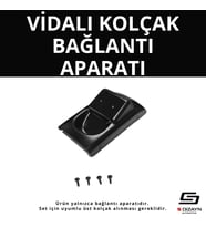Citroen C3 ABS Vidalı Kol Dayama Kolçak Alt Adaptör 2009-2016 A+Kalite