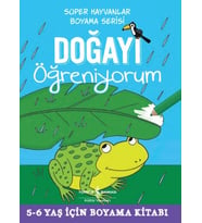 Doğayı Öğreniyorum - Süper Hayvanlar Boyama Serisi