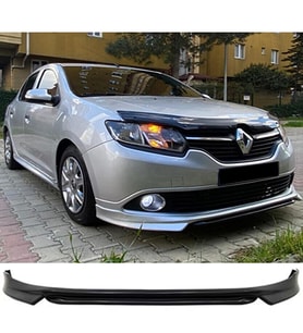 Renault Clio Symbol Ön Ek Karlık Abs Plastik Mat Siyah 2012 2013 2014 2015 2016 2017 karlık+bodykit+ek