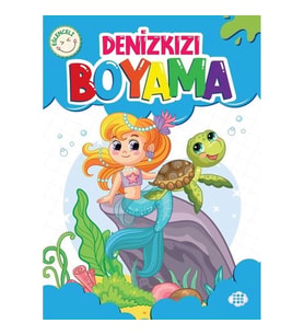 EĞLENCELİ DENİZKIZI BOYAMA