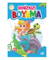 EĞLENCELİ DENİZKIZI BOYAMA