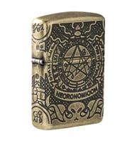Zippo Armor® Occult Necronomicon Dizayn Çakmak