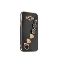Çınarcık Dev Samsung Galaxy J7 Kılıf Esila Silikon - Mor