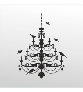 Folyo Sticker Kuş Deseni ADKPQUY748 80cm Uzunluk (Karışık)