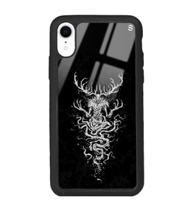 iPhone XR Witcher 3 Deer Tasarımlı Glossy Telefon Kılıfı