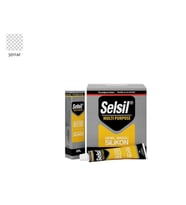 Mey İthalat® Selsil Genel Amaçlı Tüp Silikon 50 Ml Şeffaf