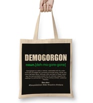 Stranger Things Demogorgon Definition Bez Çanta Uzun Saplı