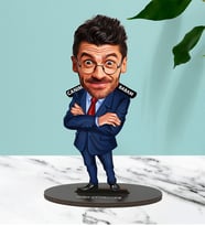 Canım Babam Tasarımlı Karikatür Biblo