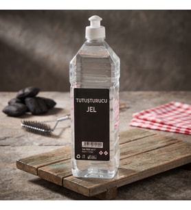 Çok Amaçlı Kokusuz Jel Yakıt - Dumansız Şömine ve Barbekü Yakacağı - 1 Litre
