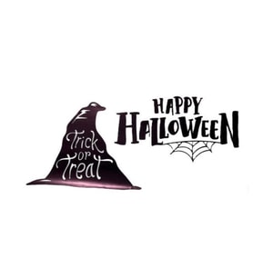 Happy Halloween Temalı Duvar Stickerı