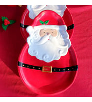 1 adet Noel Baba Şeklinde Dekor Sunum Mumluk