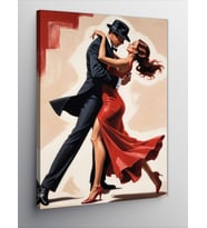 Kanvas Tablo Tango Dansı
