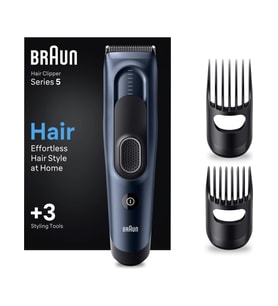 Braun Series 5 HC5350 Erkekler Için 17 Uzunluk Ayarına Sahip Saç Kesme Makinesi