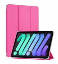 Microsonic Apple iPad Mini 6 2021 (A2567-A2568-A2569) Smart Case ve arka Kılıf Pembe